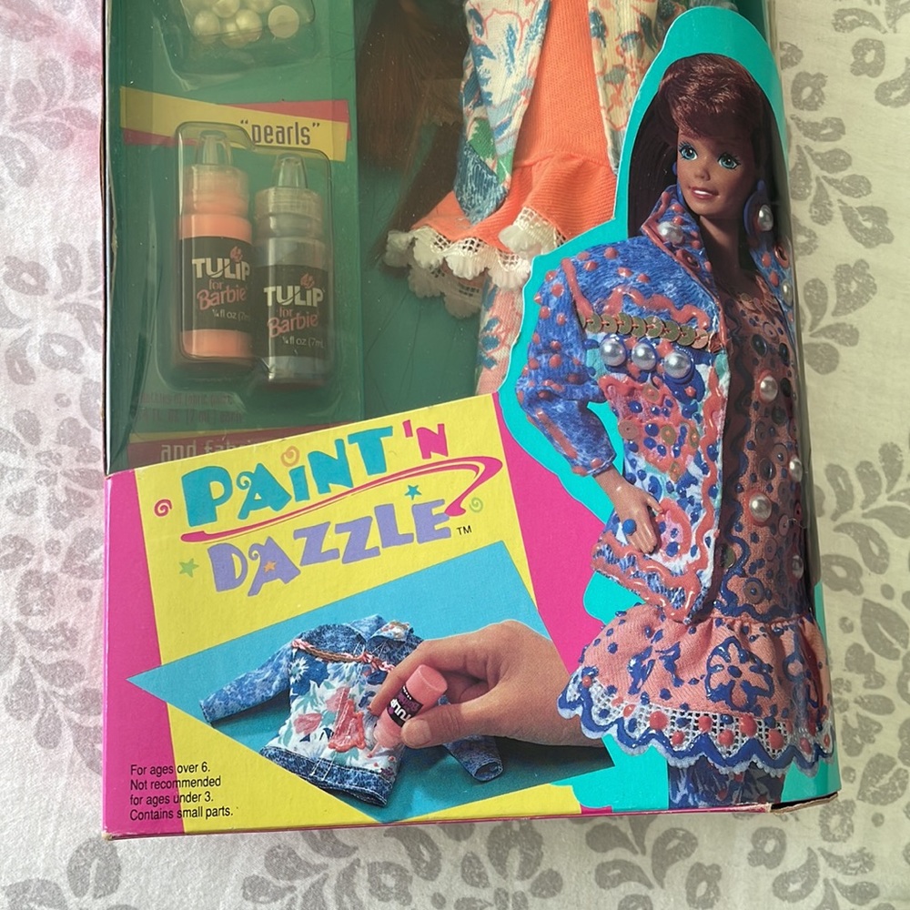 Vintage Barbie Paint and Dazzle 1993 Mattel - Picture 3 of 8
